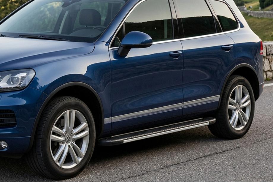 Volkswagen Touareg 2002–2010 Trittbretter Bosphorus Grey (2 Stk., Aluminium) Image