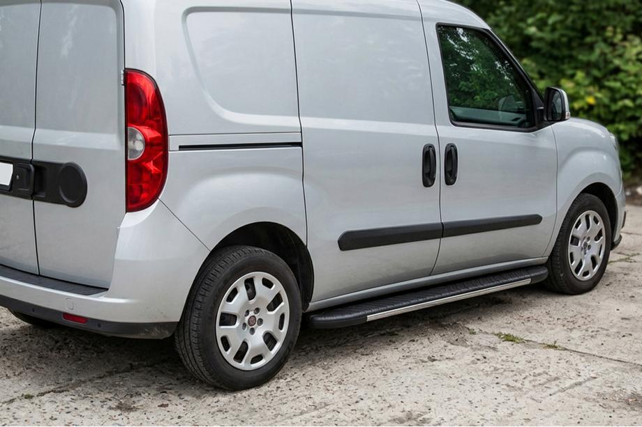 Opel Combo 2012-2018 Trittbretter Bosphorus Grey (2 Stk., Aluminium) Image