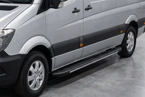 Volkswagen Crafter 2006-2016 Trittbretter Bosphorus Grey (2 Stk., Aluminium) Foto 1