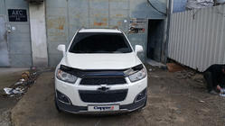 Chevrolet Captiva 2006-2019 Motorhauben-Deflektor 2012+ EU (EuroCap) Foto 4