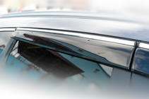 Honda CRV 2017-2022 Windabweiser mit Chromleisten (4 Stk, HIC) Foto 8
