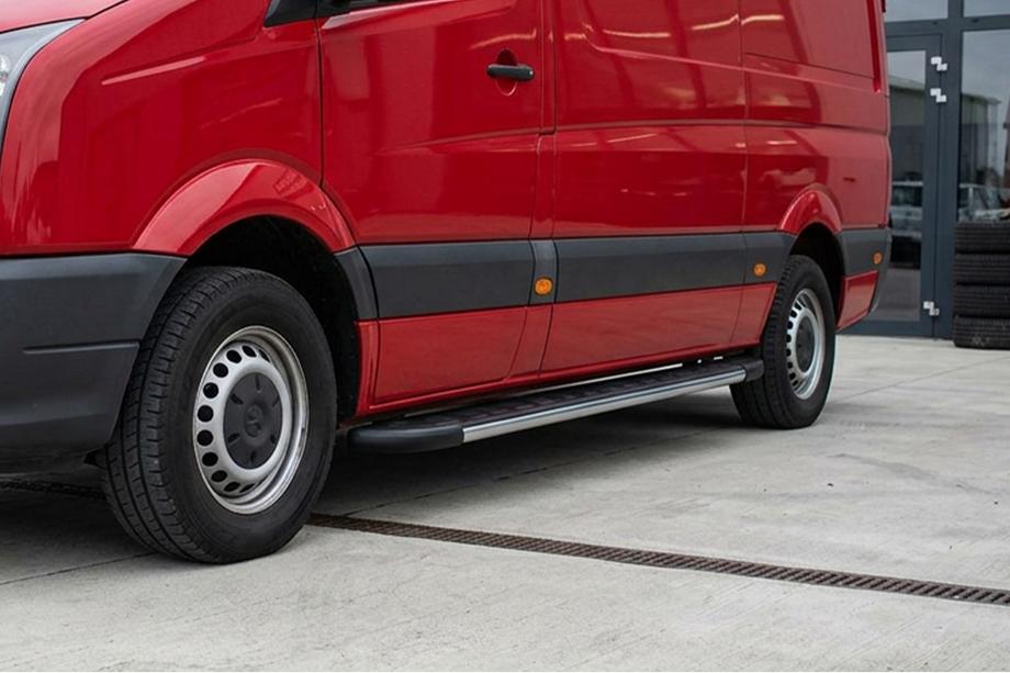 Volkswagen Crafter 2016- Trittbretter Duru (2 Stk., Aluminium) Mittlerer Radstand Image