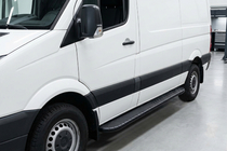 Volkswagen Crafter 2016- Seitenschweller Bosphorus Black (2 Stk., Aluminium) Lang/ExtraLang Foto 1