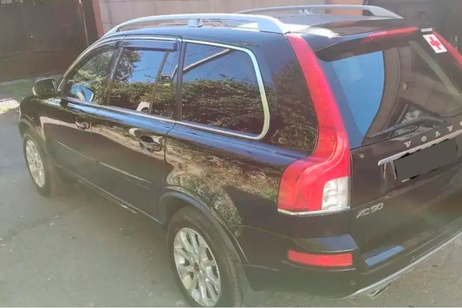 Volvo XC90 2002-2014 Windabweiser mit Chromleisten (4 Stk, HIC) Foto 2