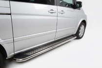 Mercedes Viano 2004-2014 Trittbretter Maydos V2 (2 Stk., Aluminium) Foto 1