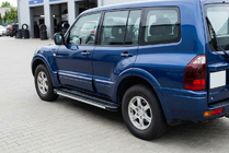Mitsubishi Pajero Wagon III 1999-2006 Seitenschweller Maya V1 (2 Stk., Aluminium) Foto 1