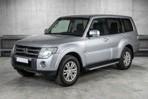 Mitsubishi Pajero Wagon IV 2006-2021 Seitenschweller Maya V1 (2 Stk., Aluminium) Foto 1