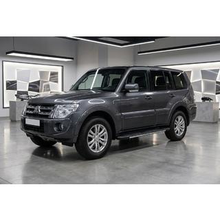 Trittbretter Bosphorus Grey (2 Stk., Aluminium) Mitsubishi Pajero Wagon IV 2006-2021 Foto 1