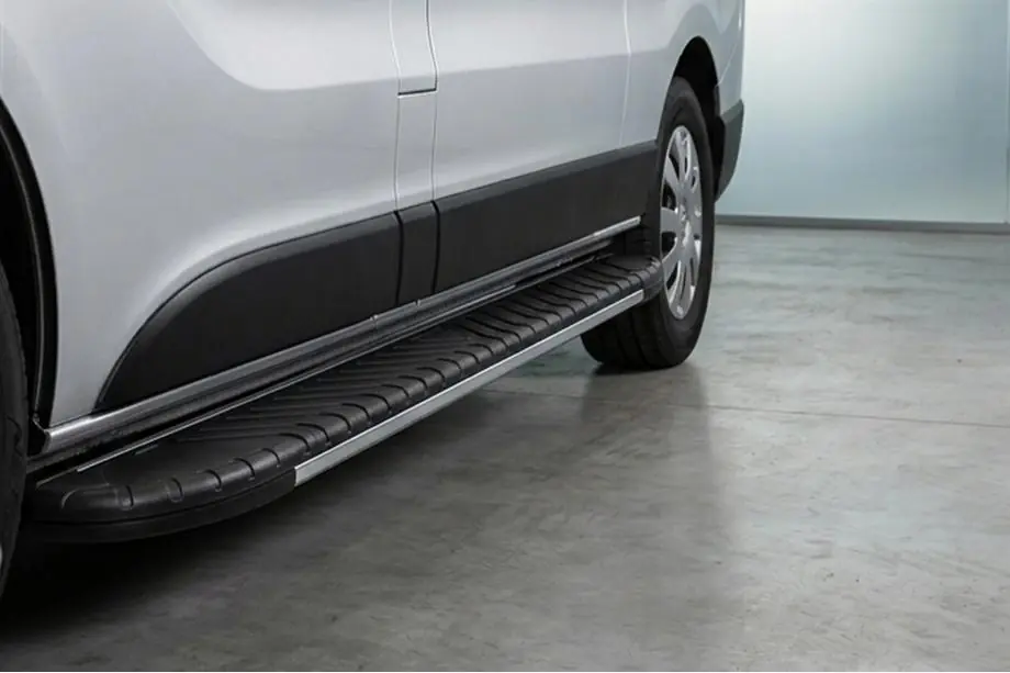 Opel Vivaro 2015-2019 Trittbretter Bosphorus Grey (2 Stk., Aluminium) Image