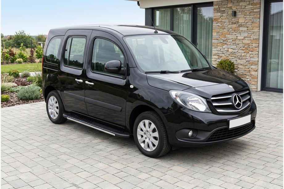Mercedes Citan 2013-2021 Trittbretter Bosphorus Grey (2 Stk., Aluminium) Image