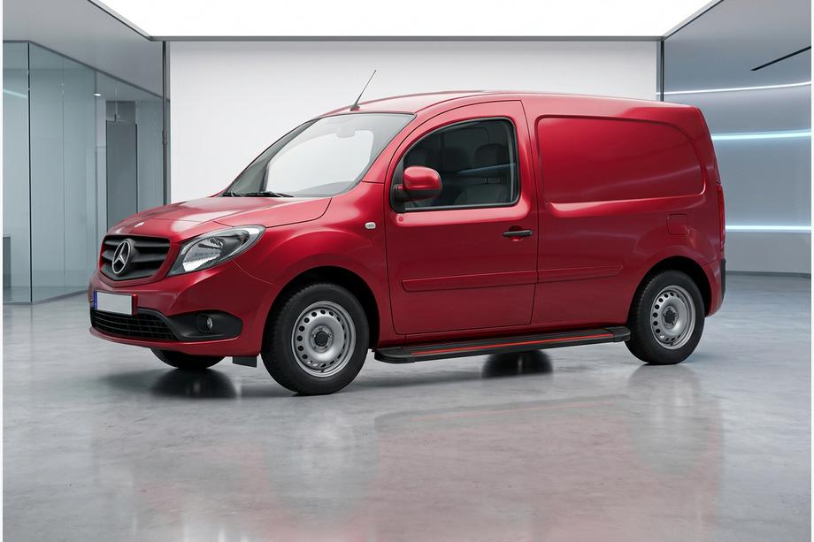 Mercedes Citan 2013-2021 Seitenschweller Maya Red (2 Stk., Aluminium) Langer Radstand Image