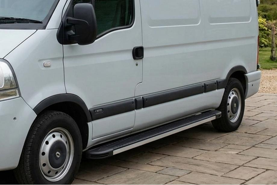 Opel Movano 2004-2010 Seitenschweller Maya V1 (2 Stk., Aluminium) Image