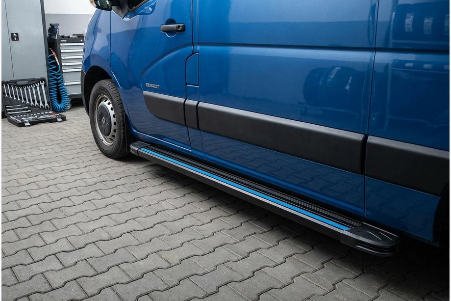 Nissan NV400 2010-2024 Seitenschweller Maya Blue (2 Stk., Aluminium) Image