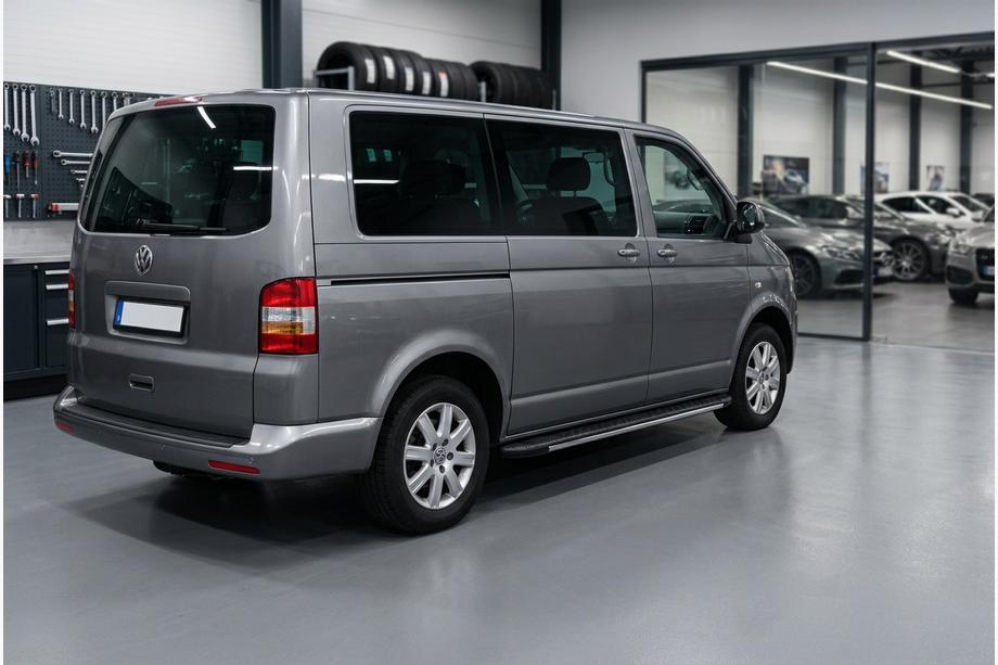 Volkswagen T5 Transporter 2003-2010 Trittbretter Bosphorus Grey (2 Stk., Aluminium) Langer Radstand Image