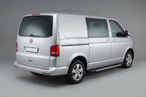 Volkswagen T5 2010-2015 Trittbretter Bosphorus Grey (2 Stk., Aluminium) Langer Radstand Foto 1