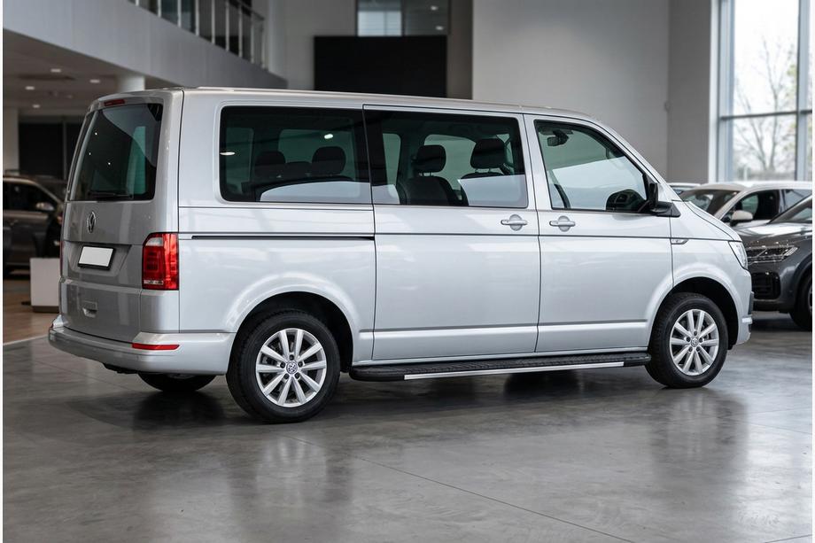 Volkswagen T6 2015-2024 Trittbretter Bosphorus Grey (2 Stk., Aluminium) Langer Radstand Image