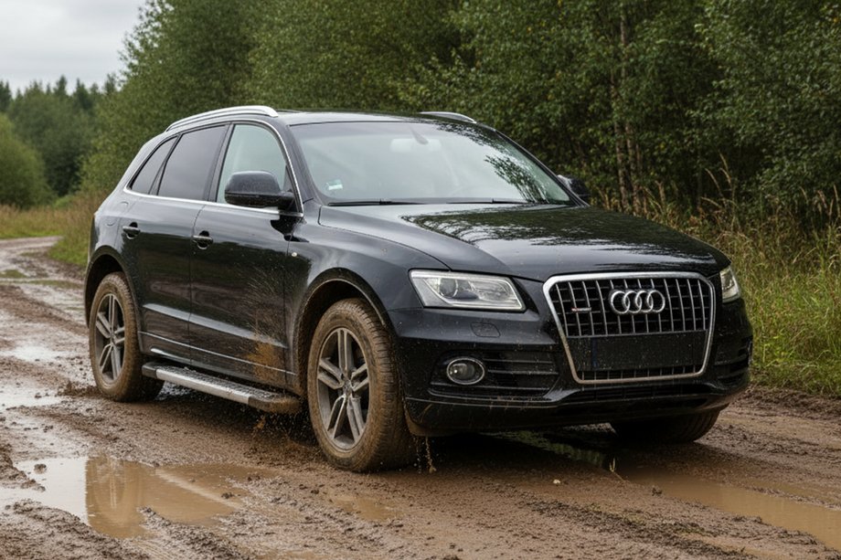 Audi Q5 2008-2017 Seitenschweller New Vision Grey (2 Stk., Aluminium) Image