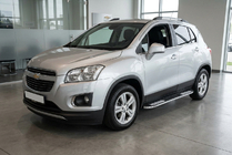 Chevrolet Trax 2012-2023 Seitenschweller Tayga V2 (2 Stk., Aluminium) Foto 1