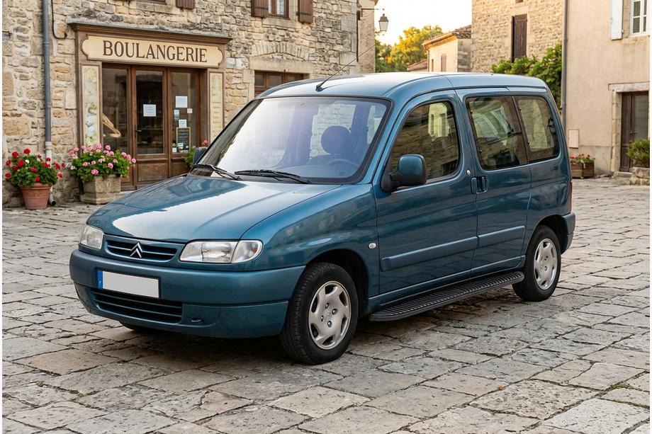 Citroen Berlingo 1996-2008 Seitenschweller Tayga Black (2 Stk., Aluminium) Image