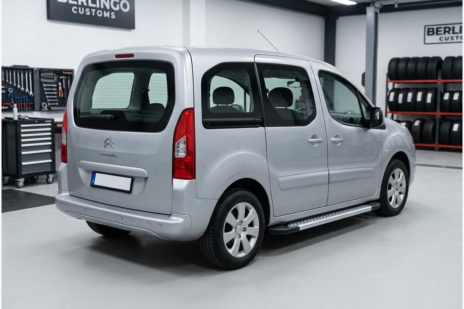Citroen Berlingo 2008-2018 Seitenschweller New Vision Grey (2 Stk., Aluminium) Image