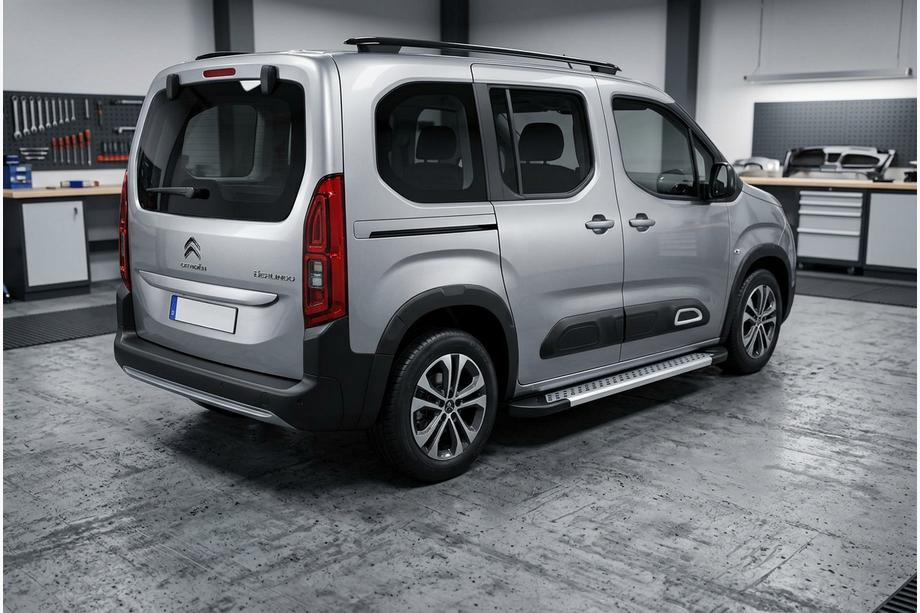 Citroen Berlingo/Multispace 2018- Seitenschweller New Vision Grey (2 Stk., Aluminium) Kurzer Radstand Image