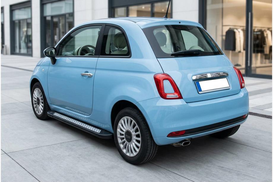 Fiat 500/500L 2013-2022 Seitenschweller New Vision Black (2 Stk., Aluminium) Image