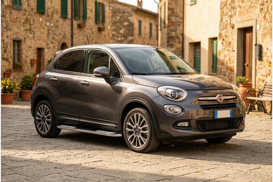 Fiat 500X 2014-2024 Seitenschweller Tayga V2 (2 Stk., Aluminium) Image