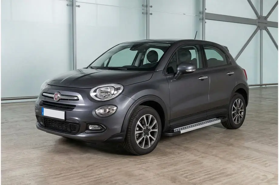 Fiat 500X 2014-2024 Seitenschweller New Vision Grey (2 Stk., Aluminium) Image