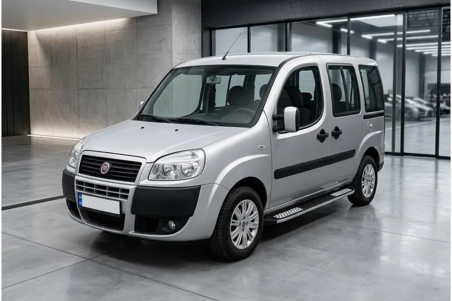 Fiat Doblo I 2005-2010 Seitenschweller Tayga V2 (2 Stk., Aluminium) Image