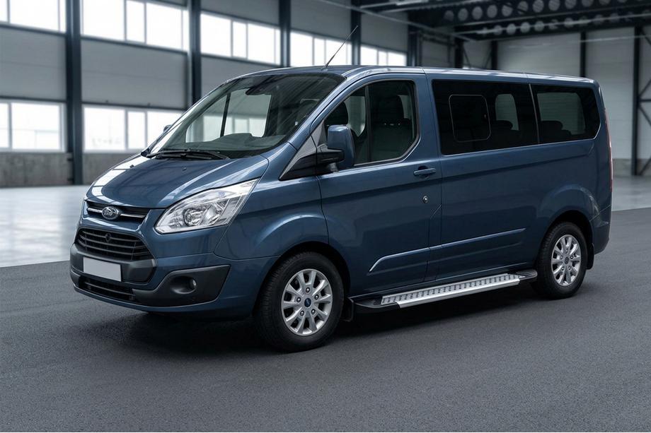 Ford Custom 2013-2022 Seitenschweller New Vision Grey (2 Stk., Aluminium) Image