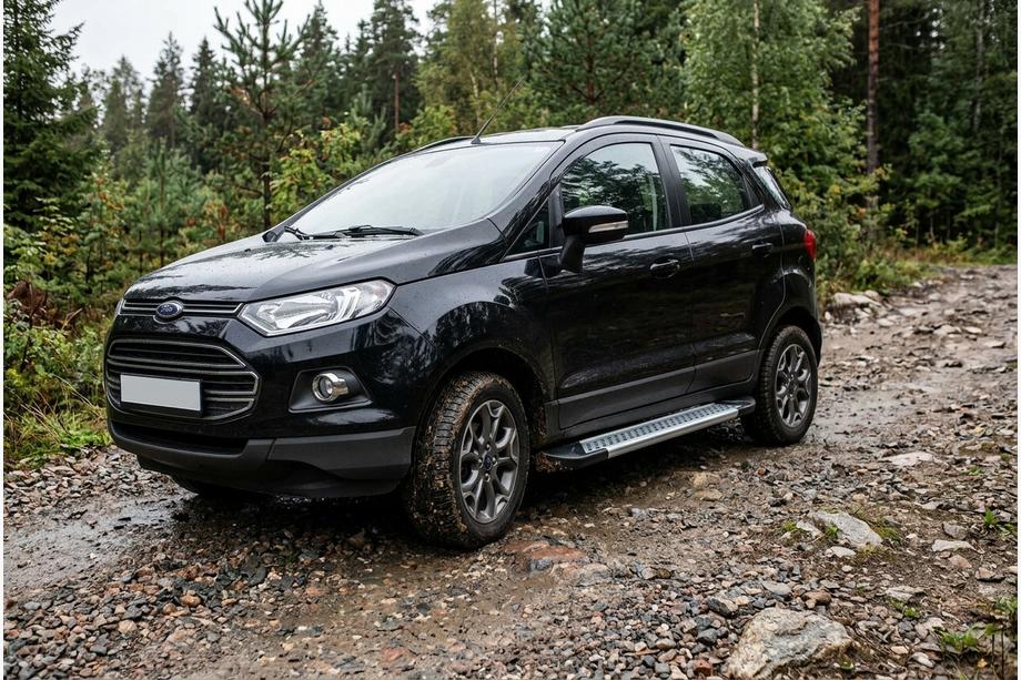 Ford Ecosport 2013-2022 Seitenschweller New Vision Grey (2 Stk., Aluminium) Foto 1