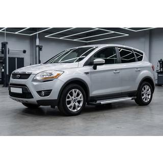 Seitenschweller New Vision Grey (2 Stk., Aluminium) Ford Kuga 2008-2013 Foto 1