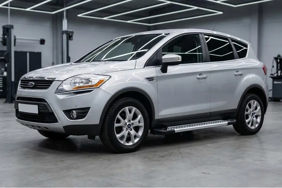 Ford Kuga 2008-2013 Seitenschweller New Vision Grey (2 Stk., Aluminium) Image