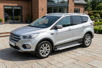 Ford Kuga/Escape 2013-2019 Seitenschweller Vision New Grey (2 Stk., Aluminium) Mit Zierleisten an den Türen Foto 1
