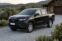 Ford Ranger 2011–2022 Seitenschweller Tayga Black (2 Stk., Aluminium) Foto 1
