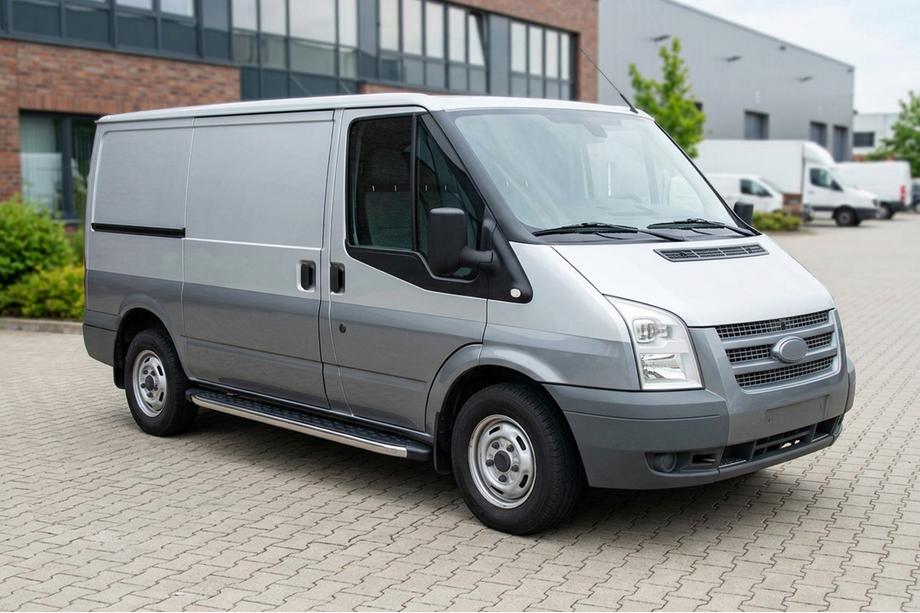 Ford Transit 2000–2014 Seitenschweller BlackLine (2 Stk., Aluminium) Image