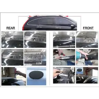 Dachreling grau (Crown) Honda CRV 2007-2011 Foto 2