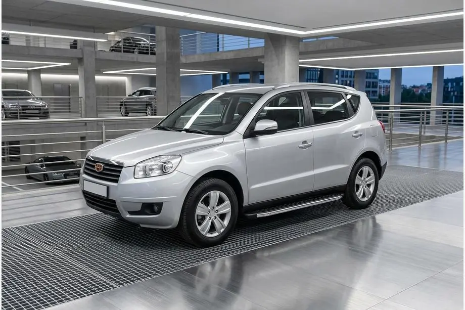 Geely Emgrand X7 2011- Seitenschweller BlackLine (2 Stk., Aluminium) Image
