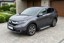 Honda CRV 2017-2022 Seitenschweller New Vision Grey (2 Stk., Aluminium) Foto 1