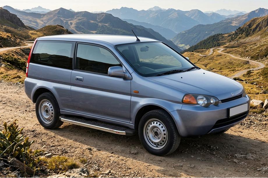 Honda HR-V 1998-2006 Seitenschweller BlackLine (2 Stk., Aluminium) Image