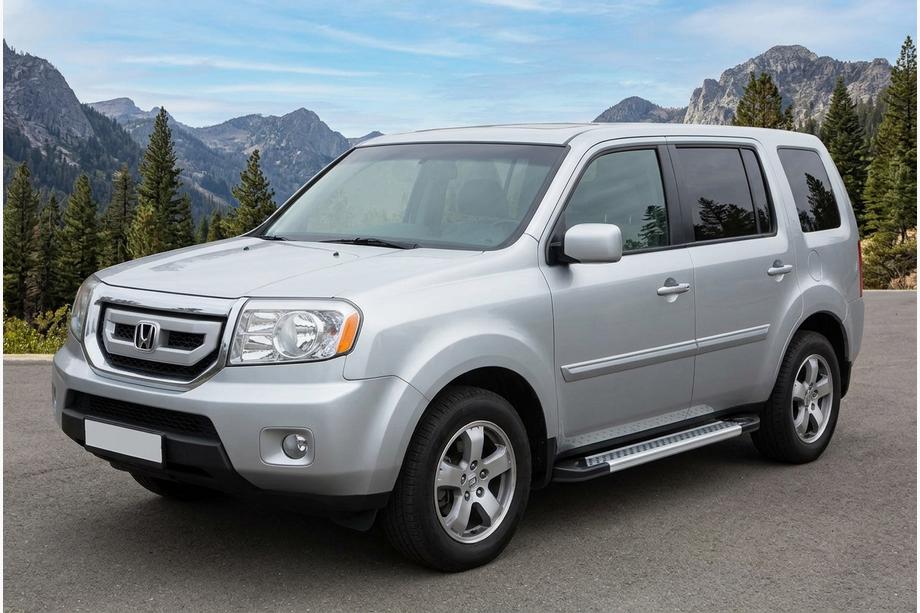 Honda Pilot 2008-2015 Seitenschweller New Vision Grey (2 Stk., Aluminium) Image