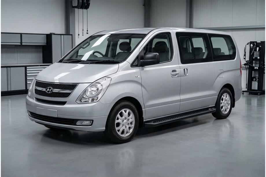 Hyundai H300, H1, Starex 2008-2020 Seitenschweller Allmond Black (2 Stk., Alu) Foto 1