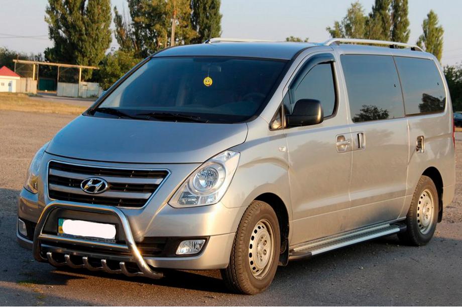 Hyundai H300, H1, Starex 2008-2020 Trittbretter Line (2 Stk., Aluminium) Image