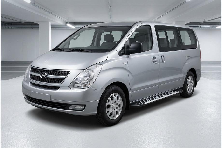 Hyundai H300, H1, Starex 2008-2020 Trittbretter Sunrise (2 Stk., Alu) Image