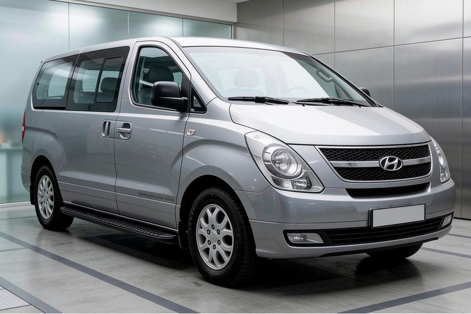 Hyundai H300, H1, Starex 2008-2020 Seitenschweller Tayga Black (2 Stk., Alu) Foto 1