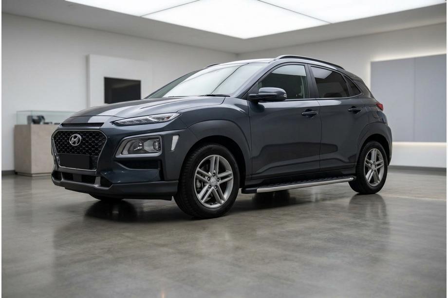 Hyundai Kona 2017-2023 Seitenschweller BlackLine (2 Stk., Aluminium) Image