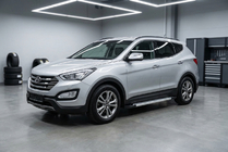Hyundai Santa Fe 3 2012-2018 Seitenschweller New Vision Grey (2 Stk., Aluminium) Foto 1