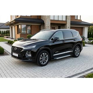 Seitenschweller New Vision Grey (2 Stk., Aluminium) Hyundai Santa Fe 4 2018-2023 Foto 1