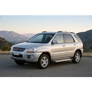 Seitenschweller New Vision Grey (2 Stk., Aluminium) Kia Sportage 2004-2010 Foto 1