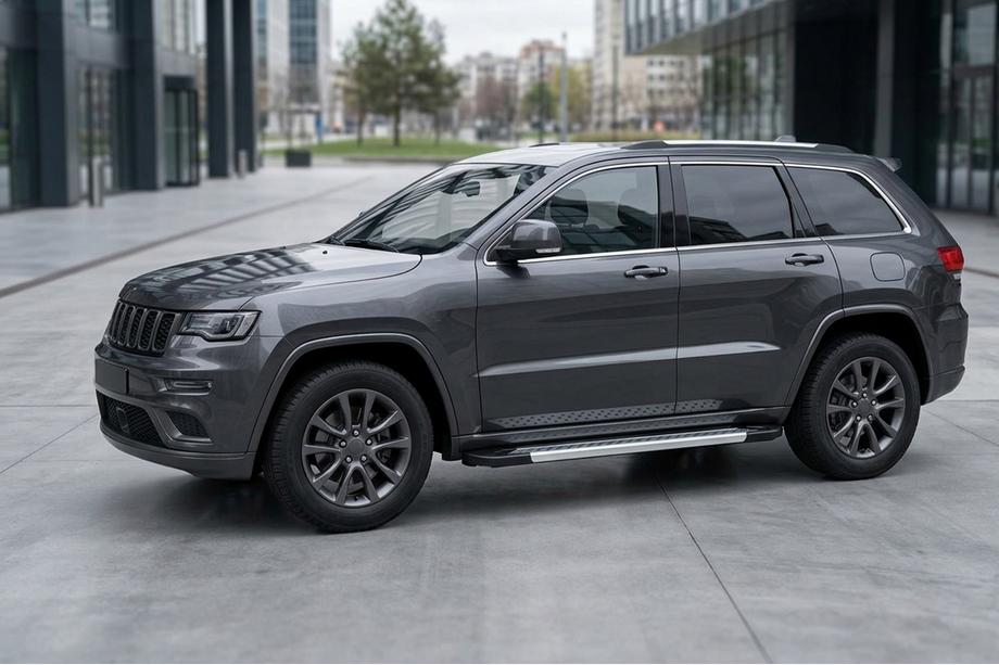 Jeep Grand Cherokee WK2 2010-2021 Seitenschweller New Vision Grey (2 Stk., Aluminium) Foto 1